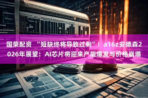 国荣配资  “短缺终将导致过剩”！a16z安德森2026年展望：AI芯片将迎来产能爆发与价格崩塌